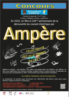 affiche concours Ampere 2020