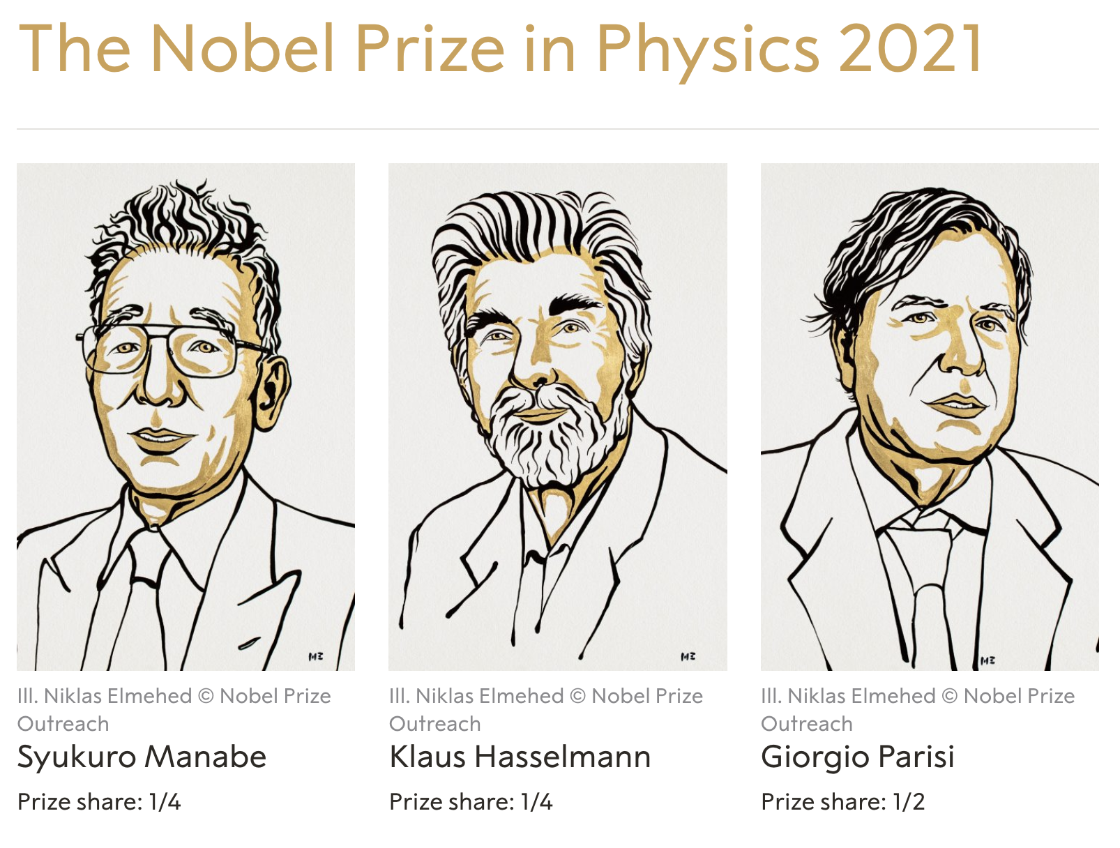 prix nobel phys