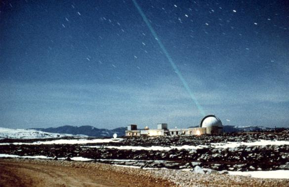 Laser de l'observatoire du CERGA