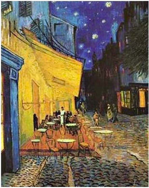 En ville, au XIXe siècle, les étoiles étaient bien visibles comme on le voit sur ce tableau de Van Gogh