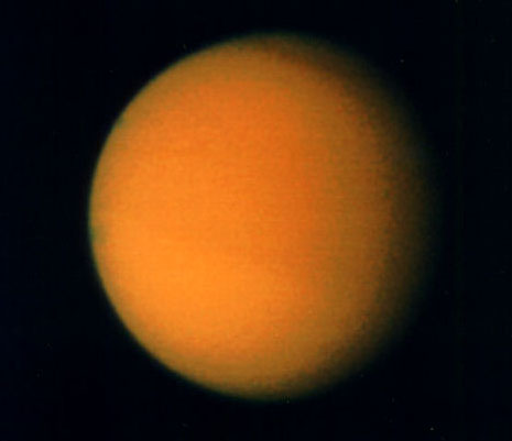 Titan, gros satellite de Saturne