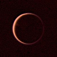 Face "nuit" de Titan, satellite de Saturne